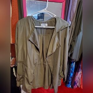 Army green Charlotte Russe military jacket